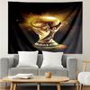 World Cup Trophy Design Printed Printed Tapestry, for Bedroom,Livingroom, Dormitory, Large Wall Decor, Fabric Decor Fan Birthday Gifts