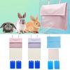 Ice Pack Cover for Small Pets Keeps Rabbits & Guinea Pigs Cage Cool Napping Absorbs Condensation Rabbit & Guinea Pigs