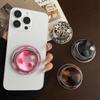 Colorful Leopard Print MagSafe Magnetic Phone Bracket with Strong Adsorption
