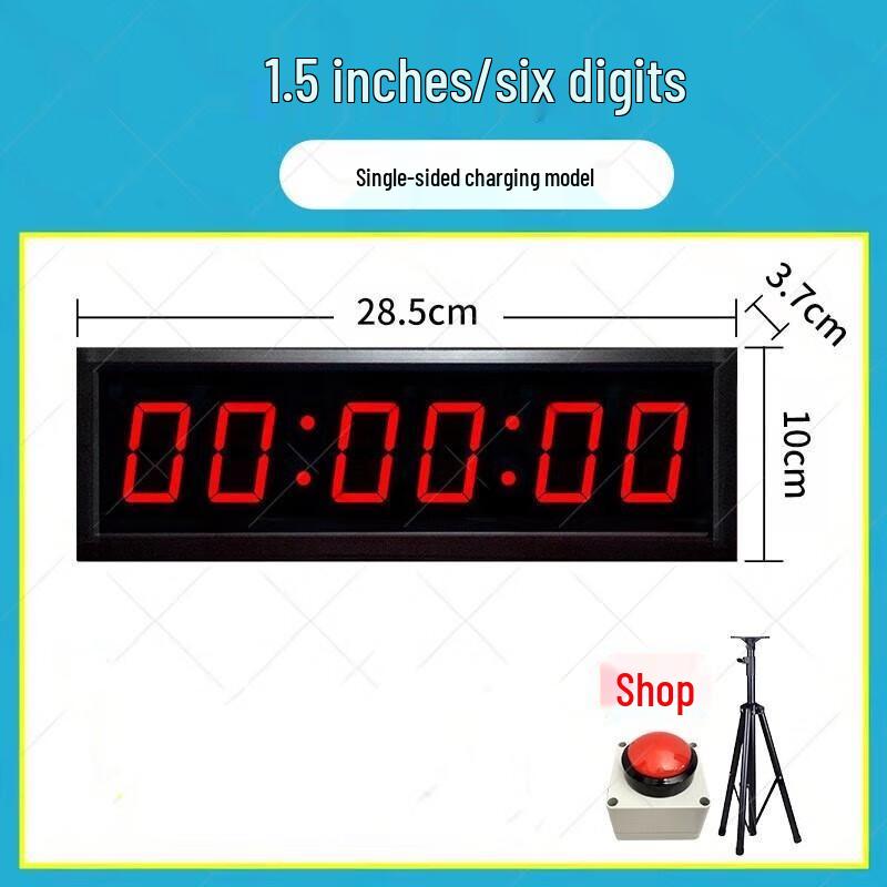 Jihang Multi-function LED Press Timer and Countdown Clock