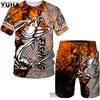 Carp Fishing 3D Printed Summer Funny T-shirt Σετ σορτς Ανδρικά αθλητικά Φόρμες O λαιμό κοντομάνικο Cool ανδρικό ρούχο