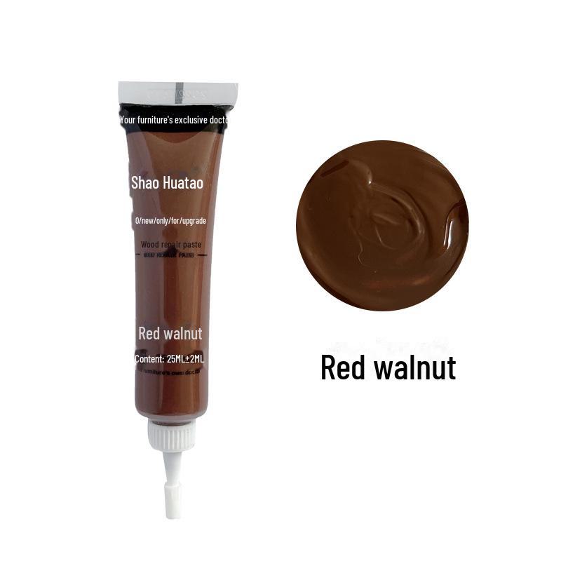 Red Oak Brown Furniture & Floor Repair Kit - Water-based Putty & Pen