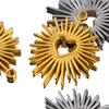 5pcs Stainless Steel Bohemian Launch Pendants for Women Necklace Plated Golden Love Heart Charms DIY Jewelry Findings Wholesale