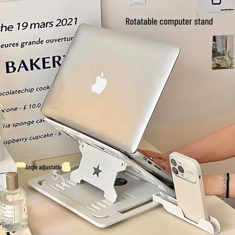 Rotating Adjustable Laptop Stand with Heat Dissipation