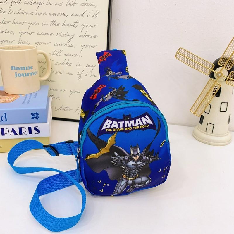 

Сумка через плечо для детей-героев Мстителей для школы, мультяшный подарок Batman