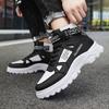 2025 Autumn New Tooling Boots Men's Trend Martin Boots High-top Heightening Casual Men's Shoes Medium-top Sports Tide Winter