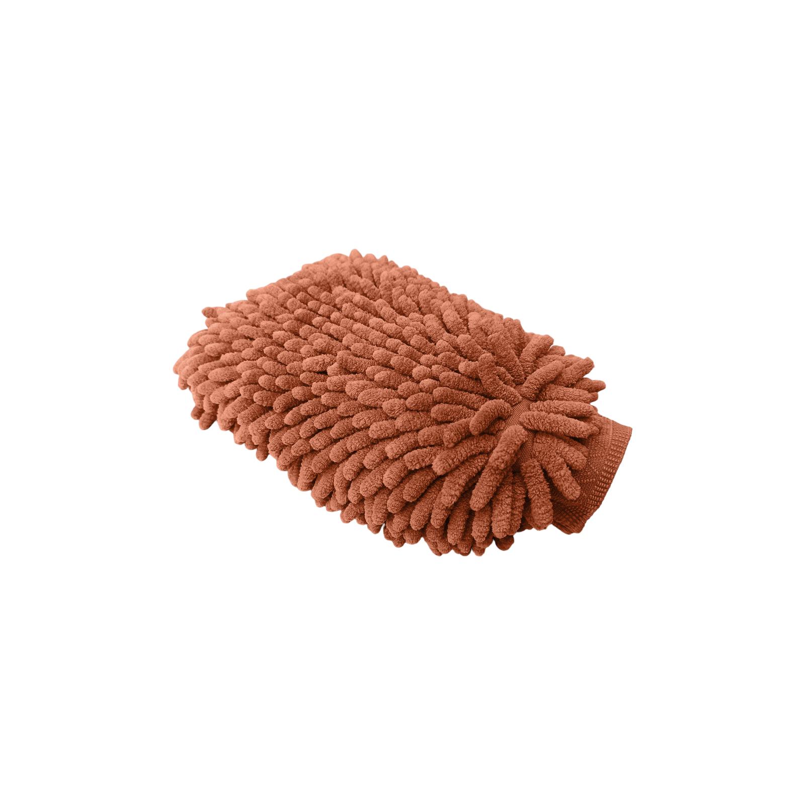 

Large Double Sided Chenille Car Wash Glove Waterproof Cleaning Mitt for Vehicle Surface Dust and Dirt Removal Soft Microfiber Wash Mitt One Size кавовий