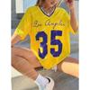 3D Digitaldruck T-Shirt Teen Damen Kurzarm Top Vielseitig Atmungsaktiv