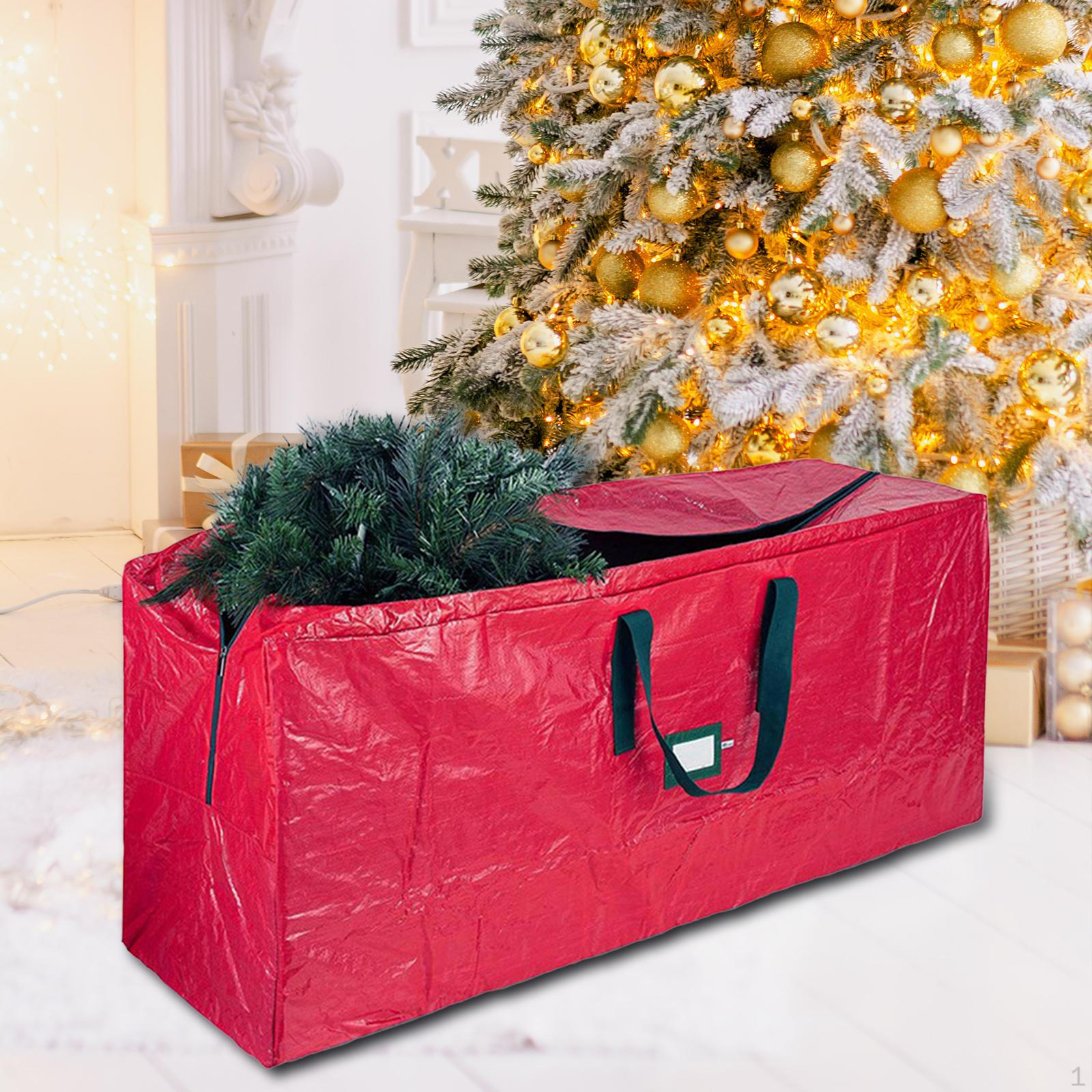 Сумка для хранения рождественской елки Праздничные спортивные сумки для костюмированного реквизита S красный 1609₽