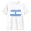 Argentina Flag Unisex T Shirt Fashion Tees Short Sleeve Round Collar Tshirts Cotton New Arrival Tops