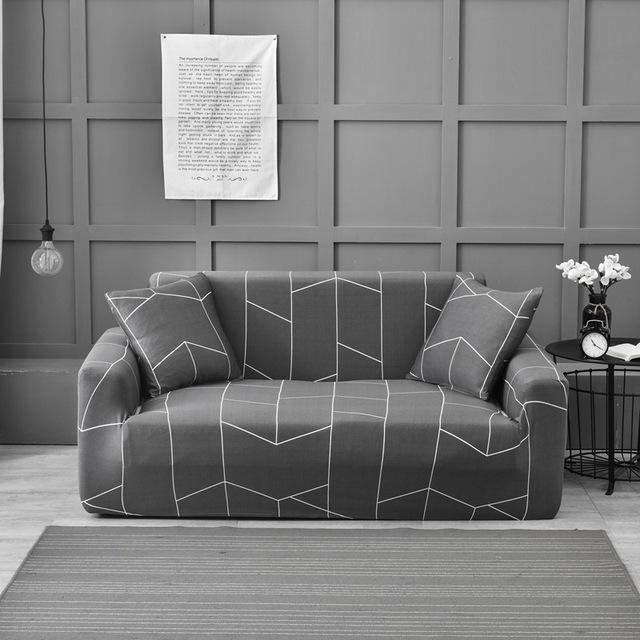 Elastischer Sofabezug für Sitzer, Stretch-Spandex-Sofa-Armlehnenbezüge, rutschfest, waschbar, Sofabezug für Wohnzimmermöbel