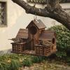 Waterproof Bird Feeding Birdhouse Hanging Bird Nesting Box Outdoor Birdhouse  Wild Birds Habitat