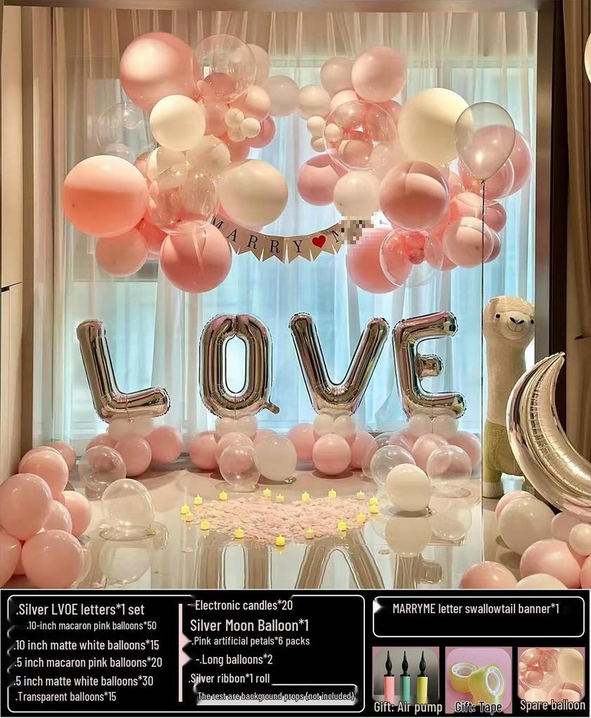 18th Birthday Party Decoration Set: Balloon Background Wall for Boys or Girls