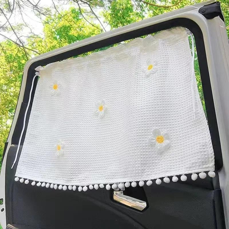 Multiple patterns Cute Cartoon Car Side Window Sun Shade Magnetic Windshield Sunshade Foldable Rear Side Auto Window Cover Kids