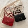 Spring New Bag for Women's Fashionable  Versatile  Simple  High End Practical One Shoulder Crossbody Small Square Bag