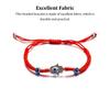 Braided Rope Bracelet Fashion Accessory Women Men Wrist Decor Jewelry Bracelets Adjustable Wealth Lucky Bangle