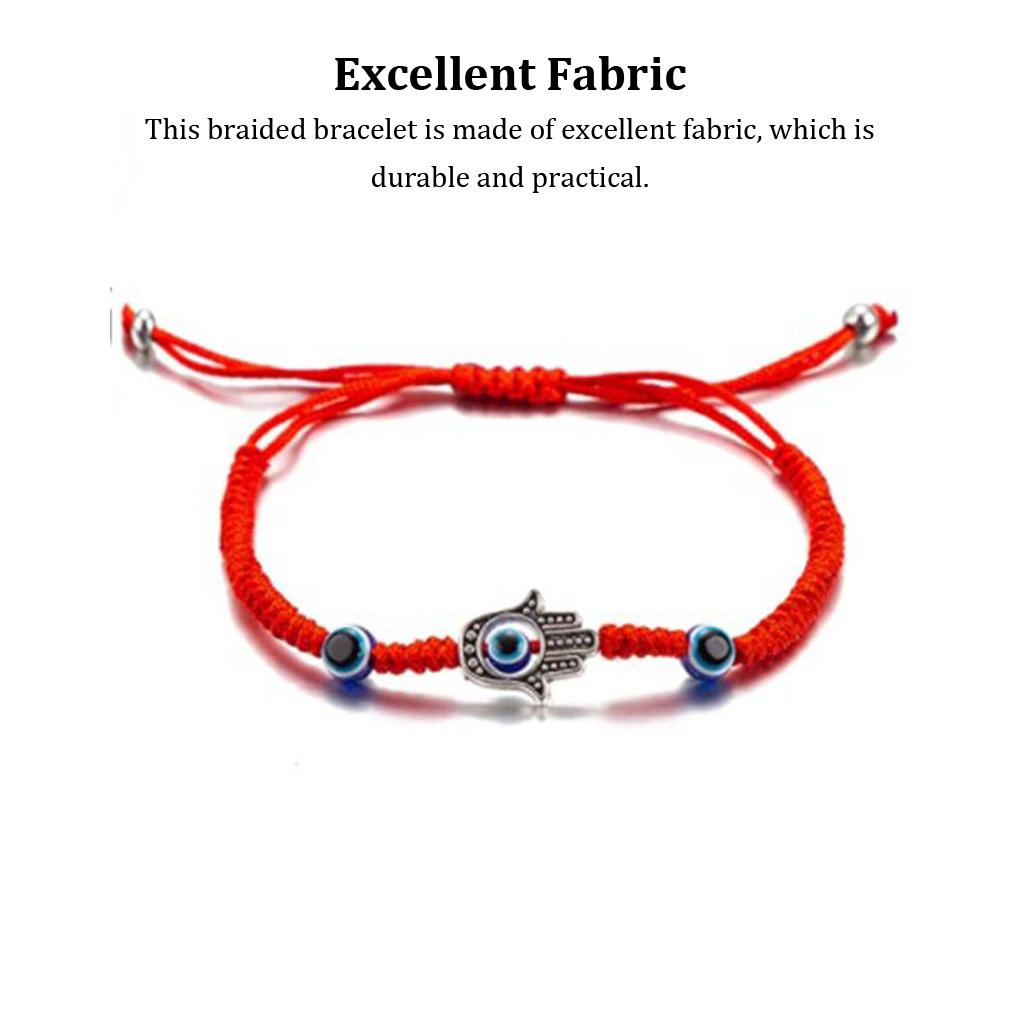 Braided Rope Bracelet Fashion Accessory Women Men Wrist Decor Jewelry Bracelets Adjustable Wealth Lucky Bangle
