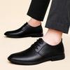 Non-Slip Soft Sole High Quality Men's Genuine Leather Shoes Flat Lace Up Casual Shoes New Classic Cowhide Oxford Shoes for Men