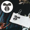 Vintage Style Bowknot Patch Rhinestone Embroidered Iron on for Trousers Cushions Pillows DIY Fashion Embroidered Patch