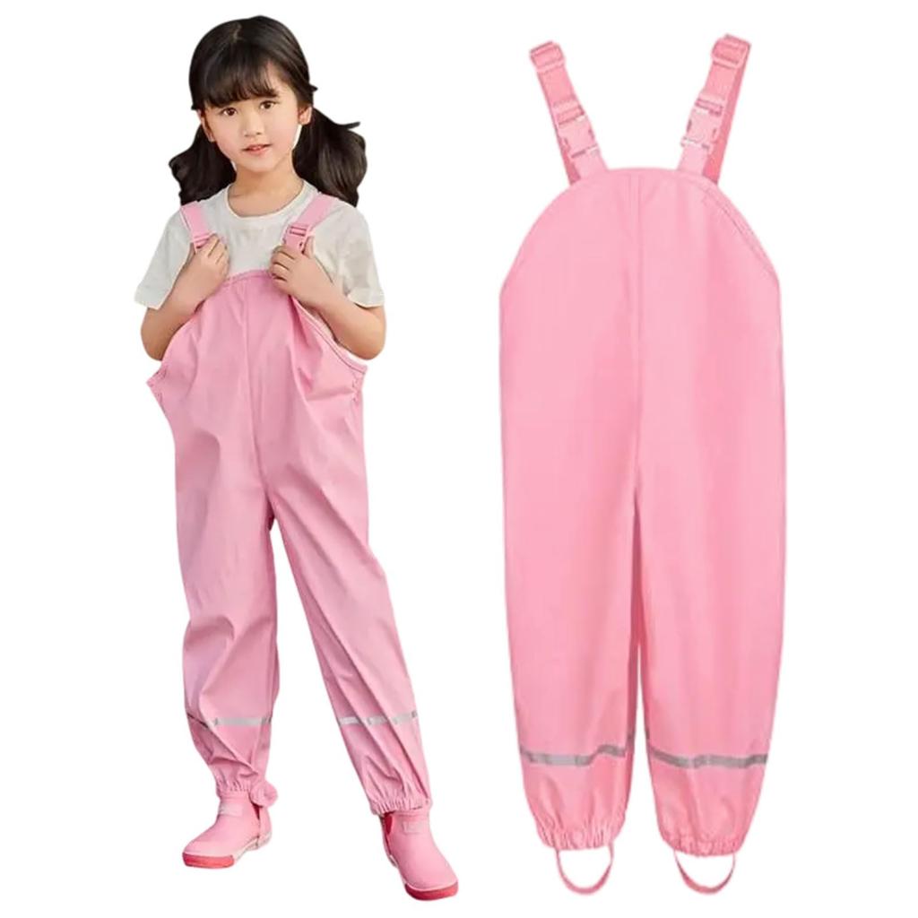 Sandbox PU Waterproof Long Rain For Kindergarten Kids and Elementary School Stain Suitable for Outdoor Rain Lightweight Reflective Tape Included