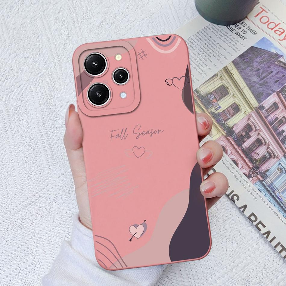 For Xiaomi Redmi 12 4G 5G 12C 11A Phone Case Hot Style Camera Protection Liquid Silicone Back Cover For Redmi12 12 C 11 A Bumper