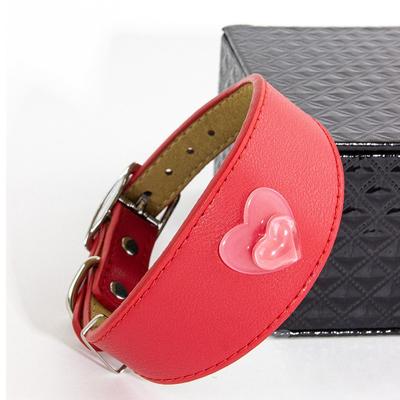 Love Pet Collar Soft Leather Large Medium Small Dog Cat Collar Chest Strap Pet Decorative Supplies