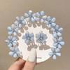 2023 Summer Camellia Mini Hair Claw Clip for Girls