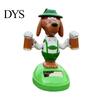 Durable Car Dashboard Toy Solar Powered Wobbling Dog Ornament Cute Beer Shaking for Pet Swing Figure Eco-Friendly Vibrating Driving Fatigue Relief