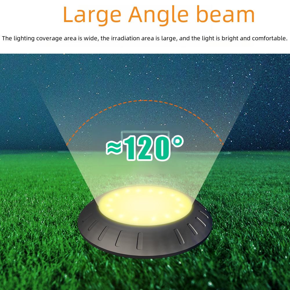 Bunte Solar-LED-Landschaftsleuchten: Wasserdichte Gartendekoration für Innenhöfe und Villen