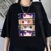 Anime Printed T-shirt for Women Harajuku Style Loose Breathable Short-sleeved T-shirt Cute Summer Women's Fashion Personality
