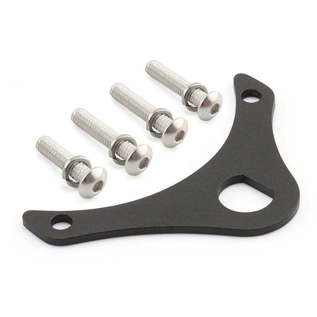 For Harley Big Twin Sportster XL883 XL1200 Twin Cam with CV Carburetor Motorcycle Custom Choke Cable Mount Holder Bracket Black