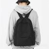 Schwarzer Rucksack für männliche College-Studenten Einfacher Herren-Rucksack Rucksack für Mittel- und Oberstufenschüler Damen-Rucksack