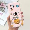For Infinix Note 12 Pro 4G 6.7" Case Cartoon Astronaut Love Soft Silicone Black Pink Cover For Infinix Note 12 2023 Phone Case