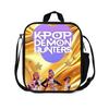 Gedruckte Hexenjäger K-Pop Essensbeutel, Studentin Huntrix Kpop Picknicktasche Kühltasche, Thermoisolierbeutel