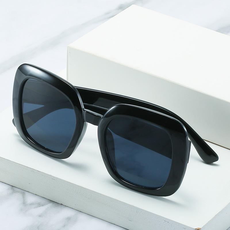 Large Square Sunglasses, Personalized Trendy Square Glasses, Glitter Sunglasses For Women