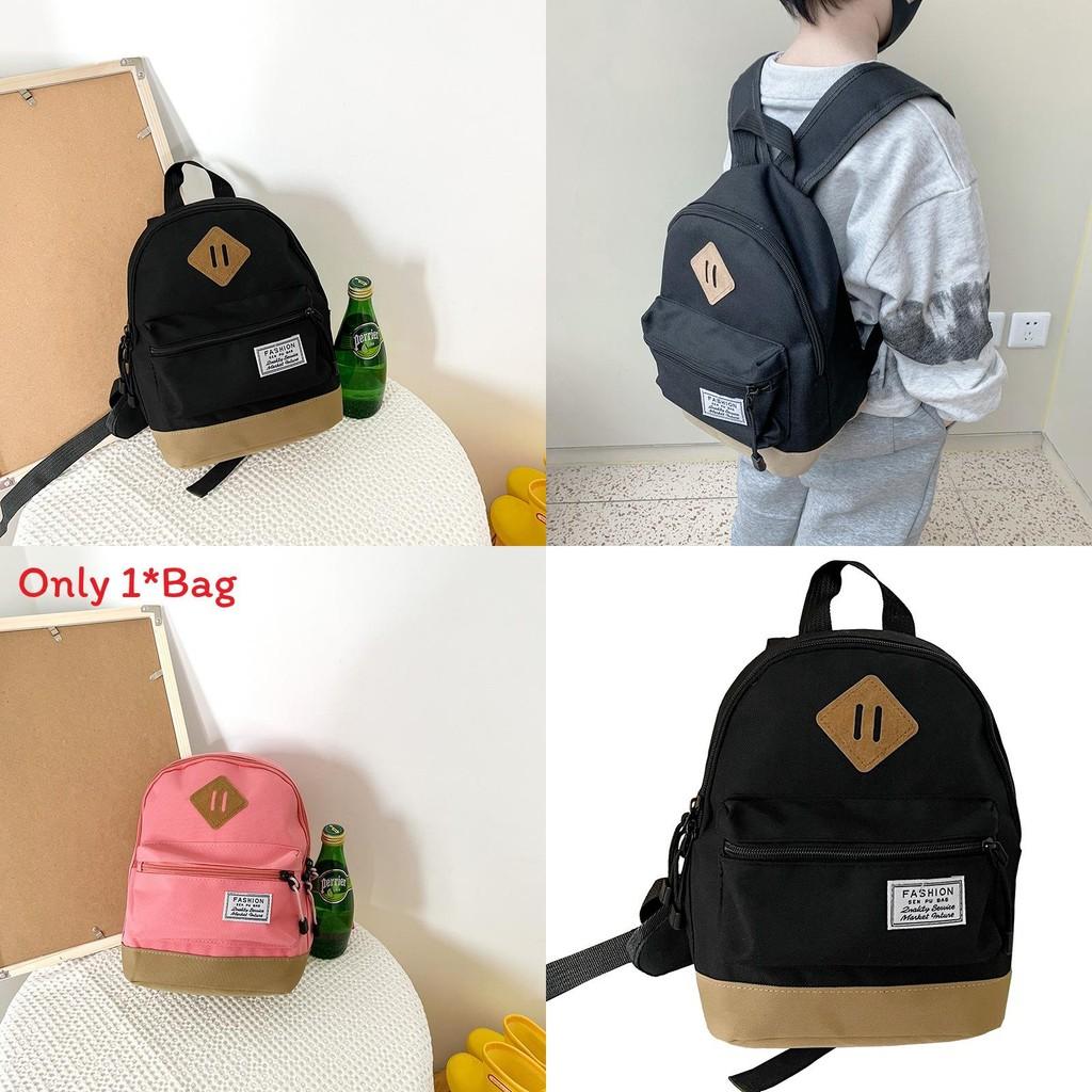 Toddler Canvas Outing Backpack With Lightweight Design For Young Children