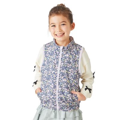Vest for Reversible Open Fall Winter Going To Going To Kids Ever Closet [ever Closet] Kids, Girls, Boys, Fall/winter, Down, 120% Lavender, Batting,