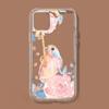Flower Bud pattern Phone Case Transparent soft For iphone 11 13 12 14 x xs xr pro max mini plus