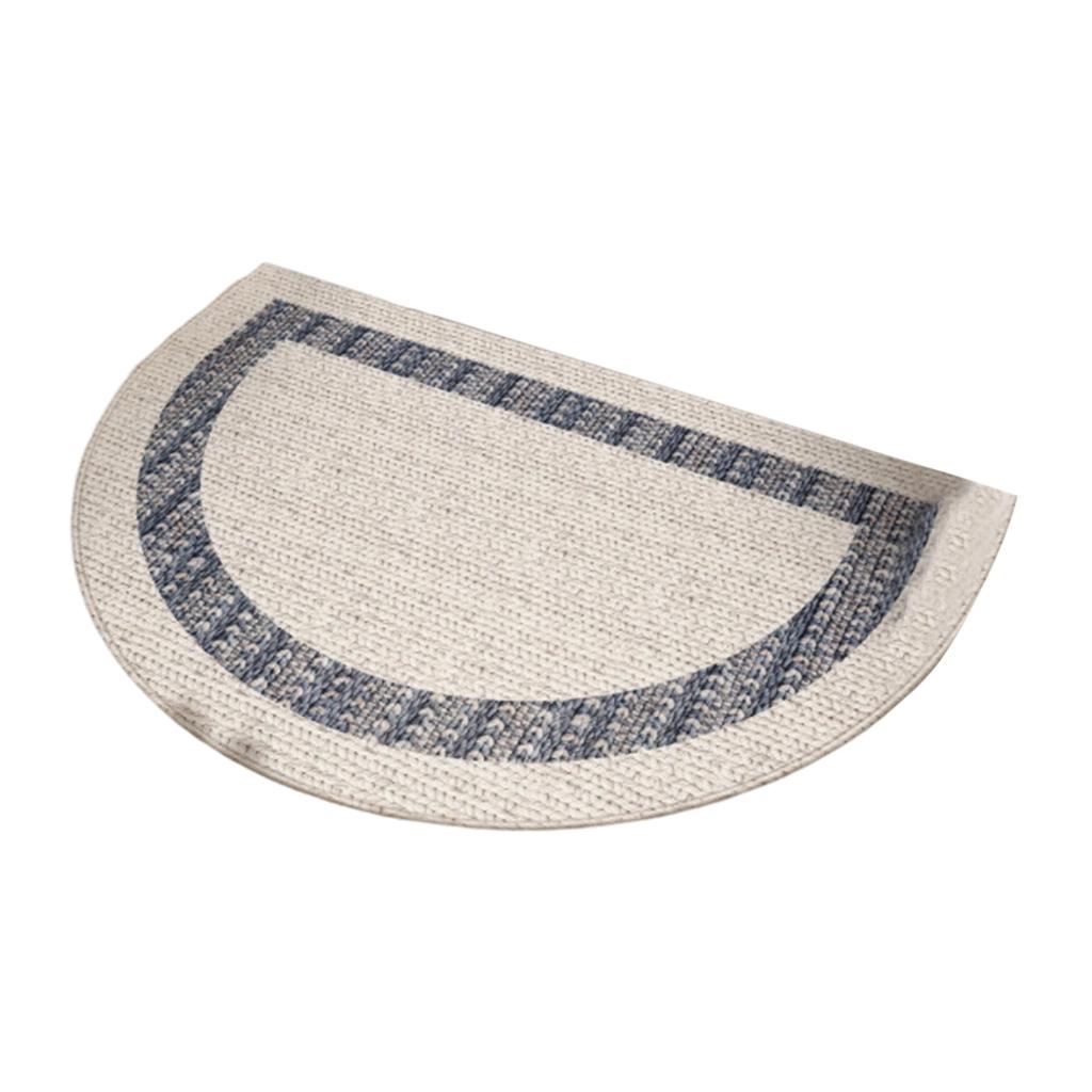 Half Round Doormat - Front Door for Indoor Entryway, Stain- and
