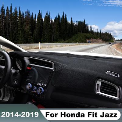 For Honda Jazz Fit 3rd GK5 2014 2015 2016 2017 2018 Car Dashboard Cover Anti-UV Non-slip Mat Avoid Light Pad Accessories