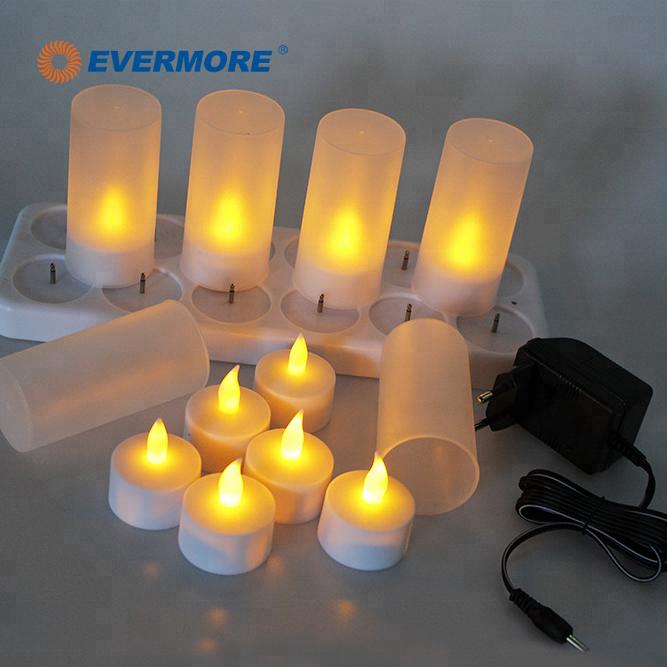 Evermore All Type Low Price Mini Electric Lotus Flower Float Led Tea Bulb Light Candle Holder