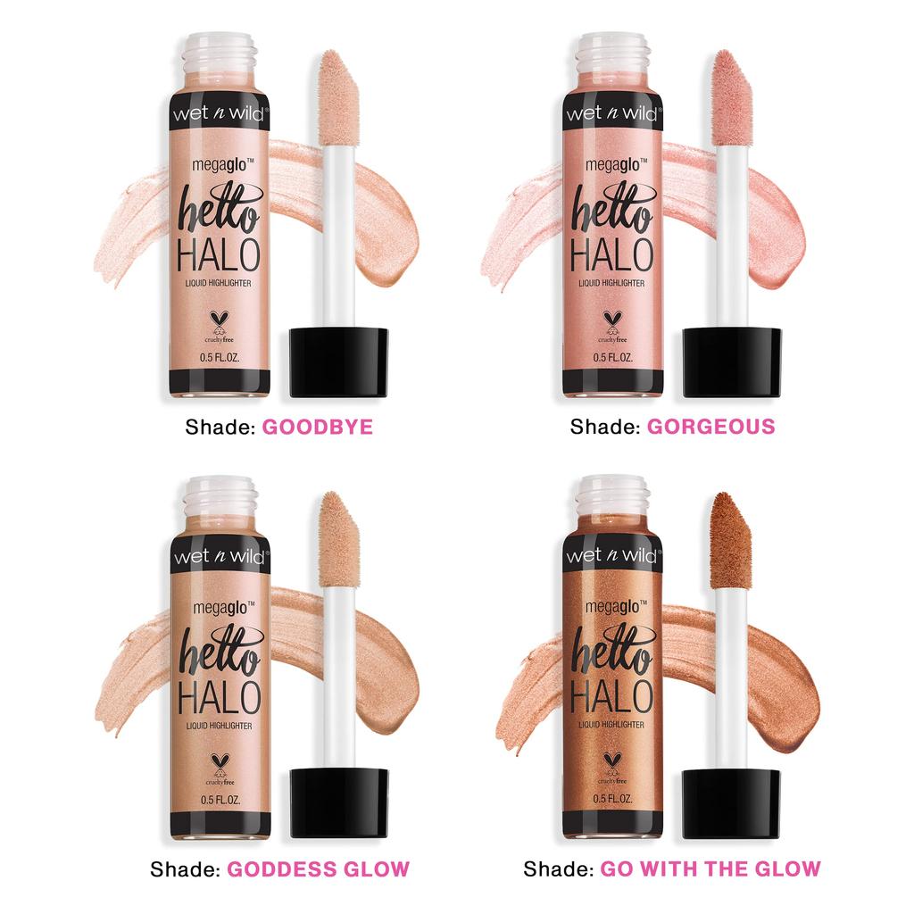 WET N WILD MegaGlo Hello Halo Liquid Highlighter - Halografisch (Parallelimport)