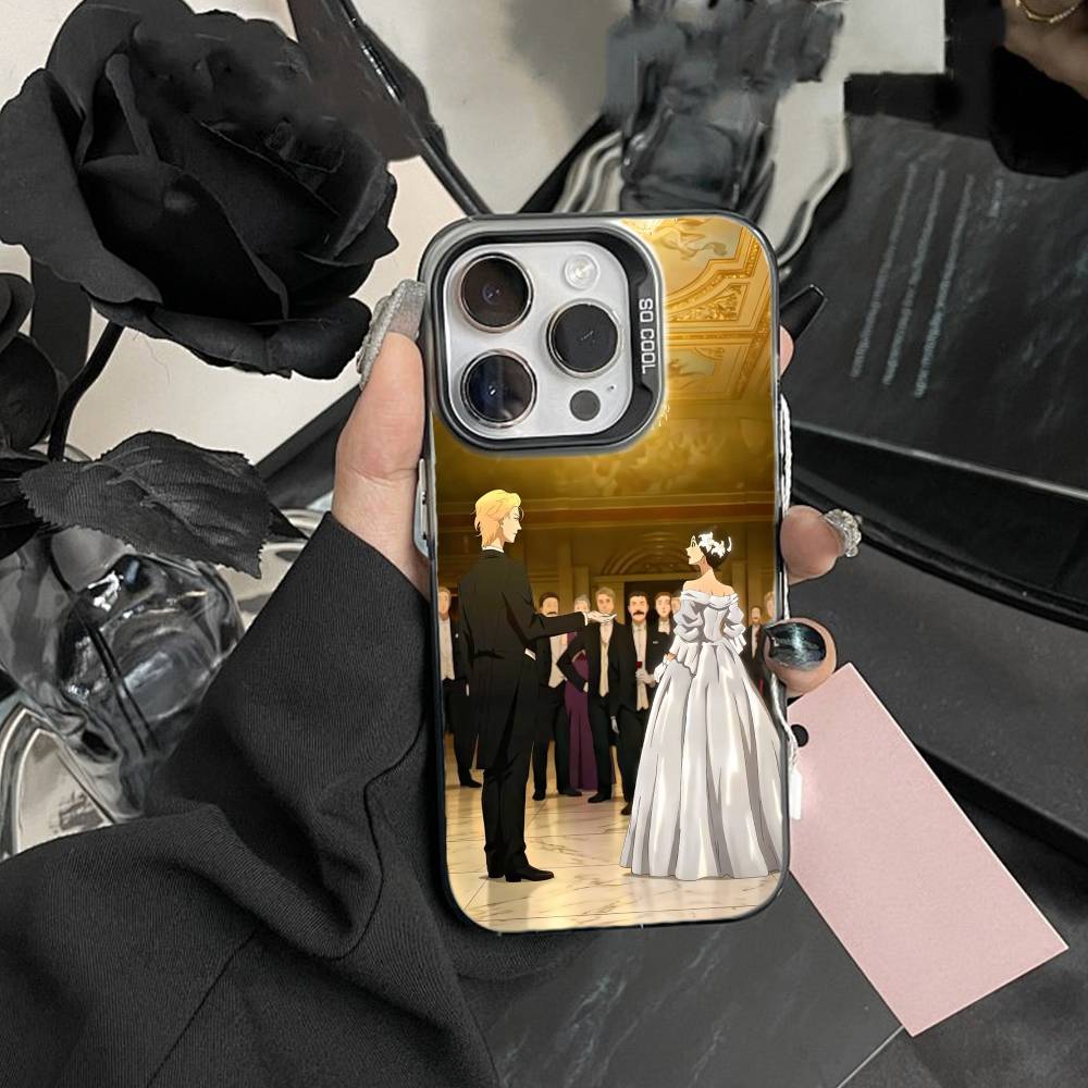 Anime K-Athanasia Phone Case For IPhone 16 17 15 14 12 13 Pro Max Black Color Shockproof Cover iPhone14Pro