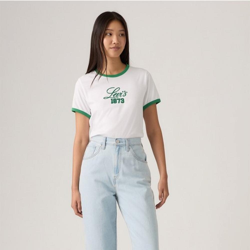 Levi S Women S Graphic Favorite Ringer Tee 005h20001