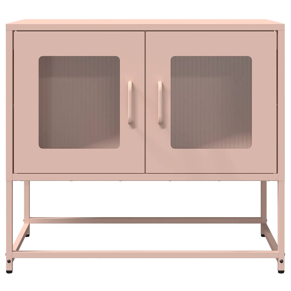 Pink TV Stand 68 X 39 X 60.5 Cm Cold Rolled Steel