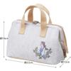 Skater Lunch Bag, Canvas, Insulated, Clasp Closure, Disney Botanical Bell Design, 22 X 12 X 16 Cm, KGAF1