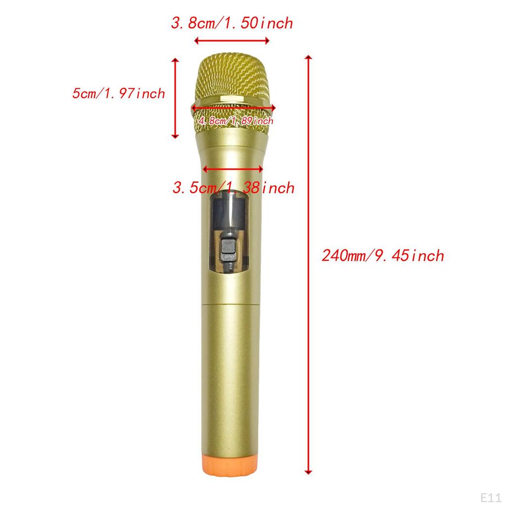 Pretend Toy Activity Show Costume Prop Singing Decorative for Reporter Practice