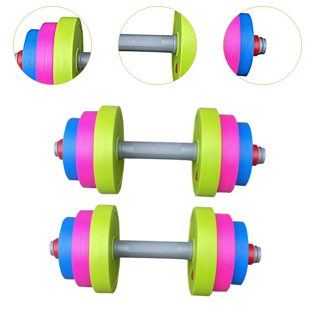 2 Pack Kids Dumbbells, Early Development Toys for Boys Girls Toddlers, Educational Gymnastic Weights
