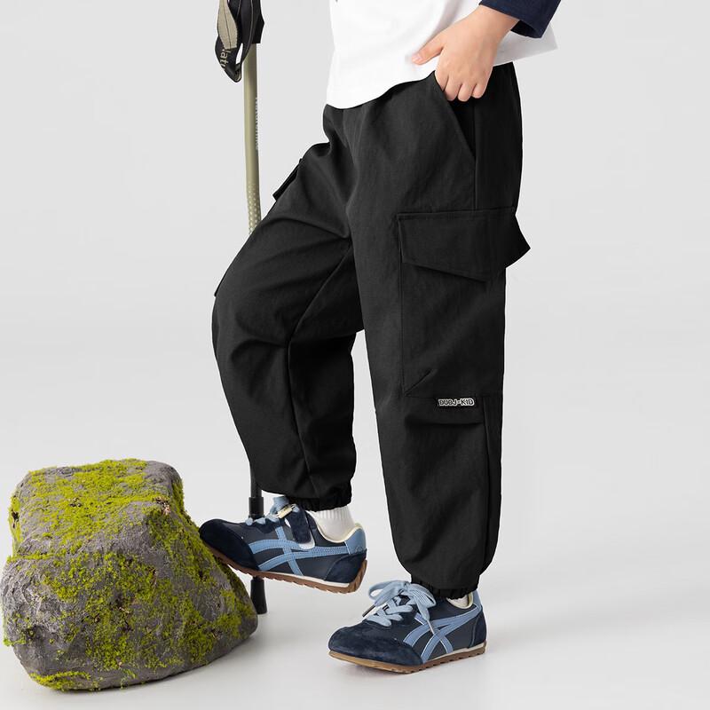 Boys  Outdoor Windproof Cargo Jogger Pants 140