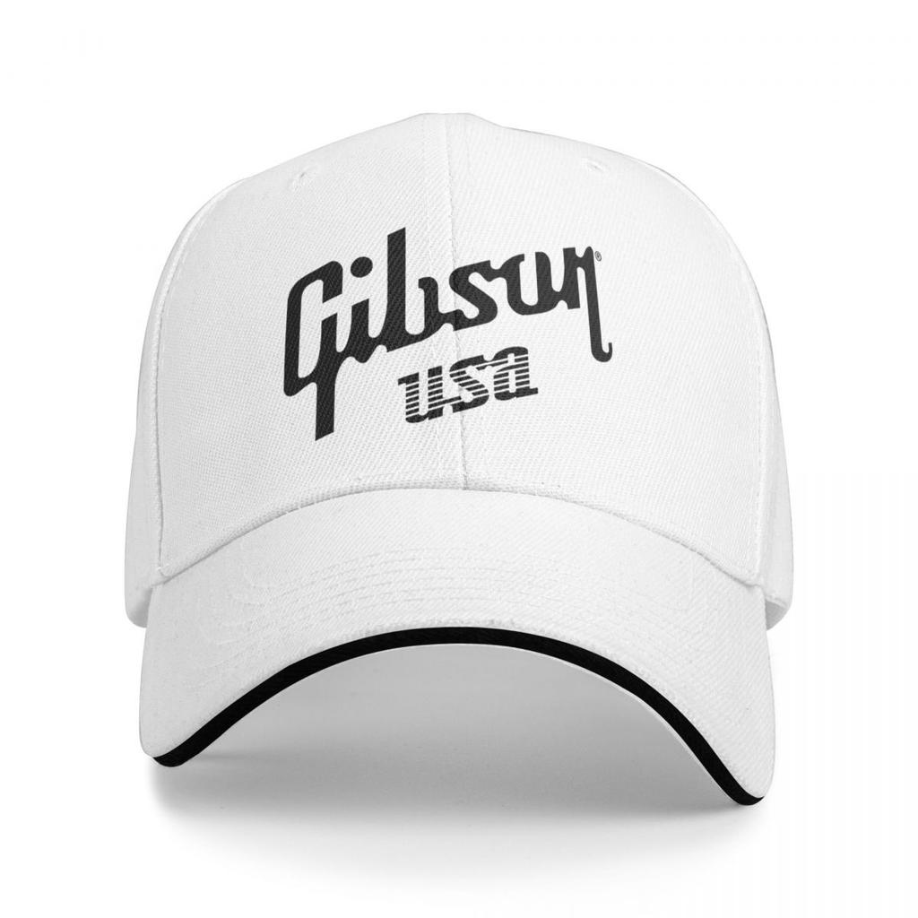 Unisex baseballové čepice Gibsons Music 1894 Logo Outdoor Streetwear Letní sportovní baseballové čepice Hip Hop čepice Kšiltovky